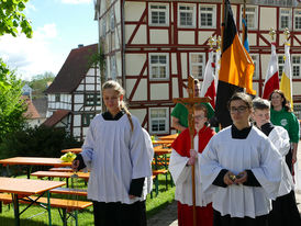 Feierlicher Gründungsgottesdienst der Pfarrei St. Heimerad (Foto: Karl-Franz Thiede)